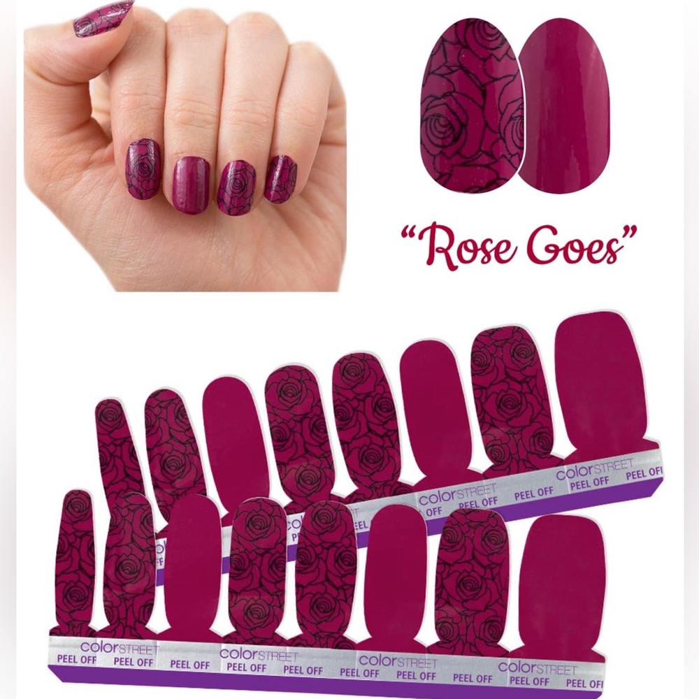 Retired Color Street Rose Goes
